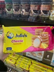 BÁnh qui kẹp nhân phô mai Julie's - 112g