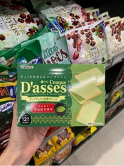 Bánh quy Sanritsu Couque D”asses nhân socola matcha