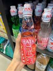 Nước Soda Ramune Hata Vị dâu