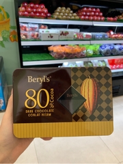 Sô cô la Beryls 108g Dark 80% Cacao