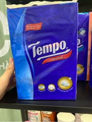 Khăn giấy gói rút đa năng TEMPO - Không mùi (4 gói)