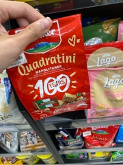 Bánh xốp Loacker Quadratini Napolitaner - 250g