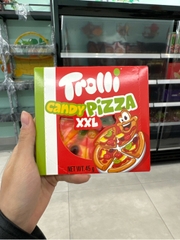 Kẹo dẻo hình Pizza cỡ lớn (Trolli Gummi Candy - Candy Pizza XXL) 45g