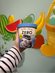 Kem Zero cookies & cream (pint) (Kem hũ Zero cookies & cream thượng hạng)
