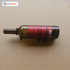 Kệ bày chai rượu dạng gắn tường cho nhà hàng 016 | Kệ rượu trưng bày