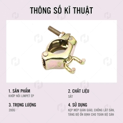 Khóa Giáo Đơn Có Móc D48