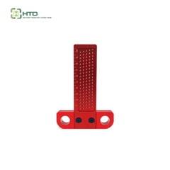 Thước Gỗ Chuyên Nghiệp Thước Hợp Kim Nhôm Định Vị Lỗ Đánh Dấu Thước Kẻ Cho Thợ Mộc Hình Chữ T