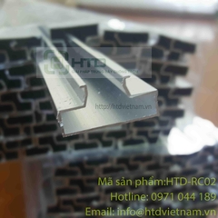 Rãnh nhôm cài móc treo: HTD-RC02