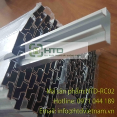 Rãnh nhôm cài móc treo: HTD-RC02