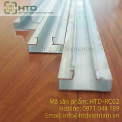 Rãnh nhôm cài móc treo: HTD-RC02