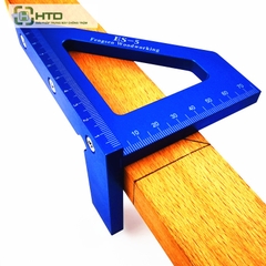 Thước đo góc hợp kim nhôm 45 độ, 90 độ
