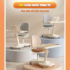 Bộ bàn học liền ghế chống gù T74