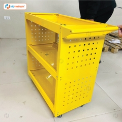 Xe đẩy dụng cụ đồ nghề 3 tầng HTD-05