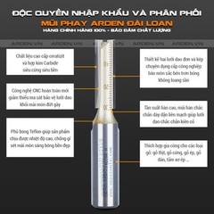 Mũi phay gỗ thẳng ARDEN dòng A0114