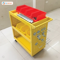 Xe đẩy dụng cụ đồ nghề 3 tầng HTD-05