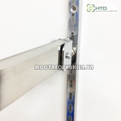 Cốc đỡ thanh hộp inox ngang