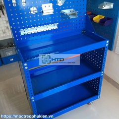 Bộ kệ treo dụng cụ sửa chữa có bánh xe
