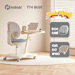 Bộ bàn học liền ghế chống gù T74