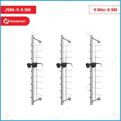 Giá kệ trưng bày mắt kính gắn tường J986, siêu nhẹ cho cửa hàng kinh doanh kính mắt