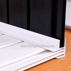 Nẹp cho tấm nhựa slatwall PVC