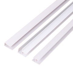 Nẹp cho tấm nhựa slatwall PVC