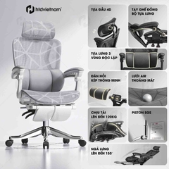 Ghế công thái học HTD-W892