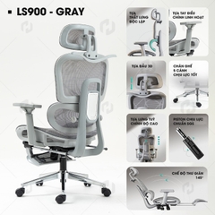 Ghế Văn Phòng Công Thái Học HTD-LS900