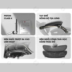 Ghế công thái học HTD-W892