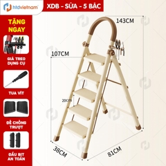 Thang Xếp Thép Đa Năng Gấp Gọn HTD – An Toàn, Tiện Lợi