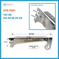 TAY ĐỠ, GIÁ ĐỠ KỆ: HTD-TD07
