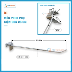Móc treo phụ kiện đơn D1
