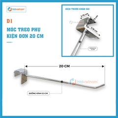Móc treo phụ kiện đơn D1