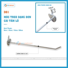 Móc treo ốp điện thoại dạng đơn cài tấm lỗ