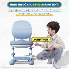 Ghế tăng giảm chiều cao HTDkids Zx02