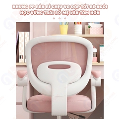 Ghế chống gù lưng NTL8, Ghế học sinh tăng giảm chiều cao cho bé