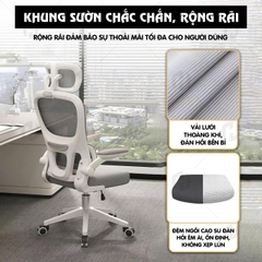 Ghế Văn Phòng S1 Công Thái Học, Ngồi Chuẩn Tư Thế, Chống Đau Lưng