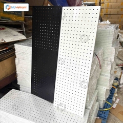 Tấm thép đục lỗ cài móc treo HTD-TL005