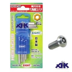 Bộ lục giác có lỗ Eight 001H-S6