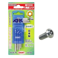Bộ lục giác có lỗ Eight 001H-S6