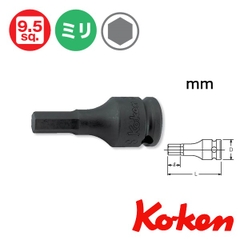 Đầu tuýp lục giác Koken 3/8 inch 13012M