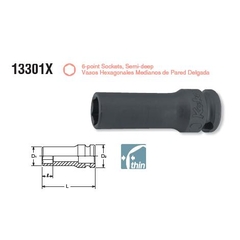 Đầu khẩu 3/8 inch Koken 13301X