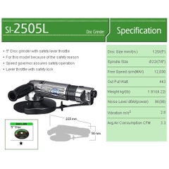 Máy mài đĩa 5 inch Shinano SI-2505L