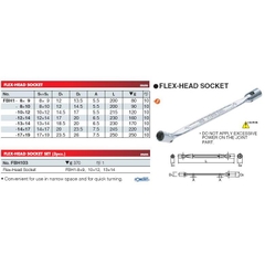 Tay vặn liền khẩu KTC dòng FBH1