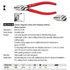 Kìm cắt dây Wiha 35740