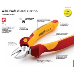 Kìm cắt cách điện Wiha 26748