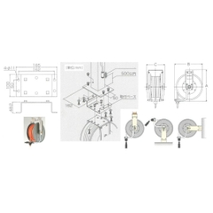 Cuộn dây khí nén 15m Sankyo SHR-40P