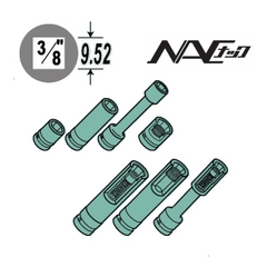 Đầu khẩu vặn ốc NAC 9.5