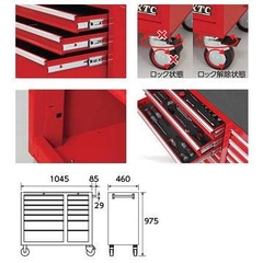 Xe đựng dụng cụ KTC SKX3814