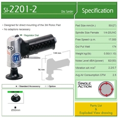 Máy chà nhám tròn SI-2201-2