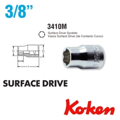 Đầu khẩu Koken 3/8 inch 3410M